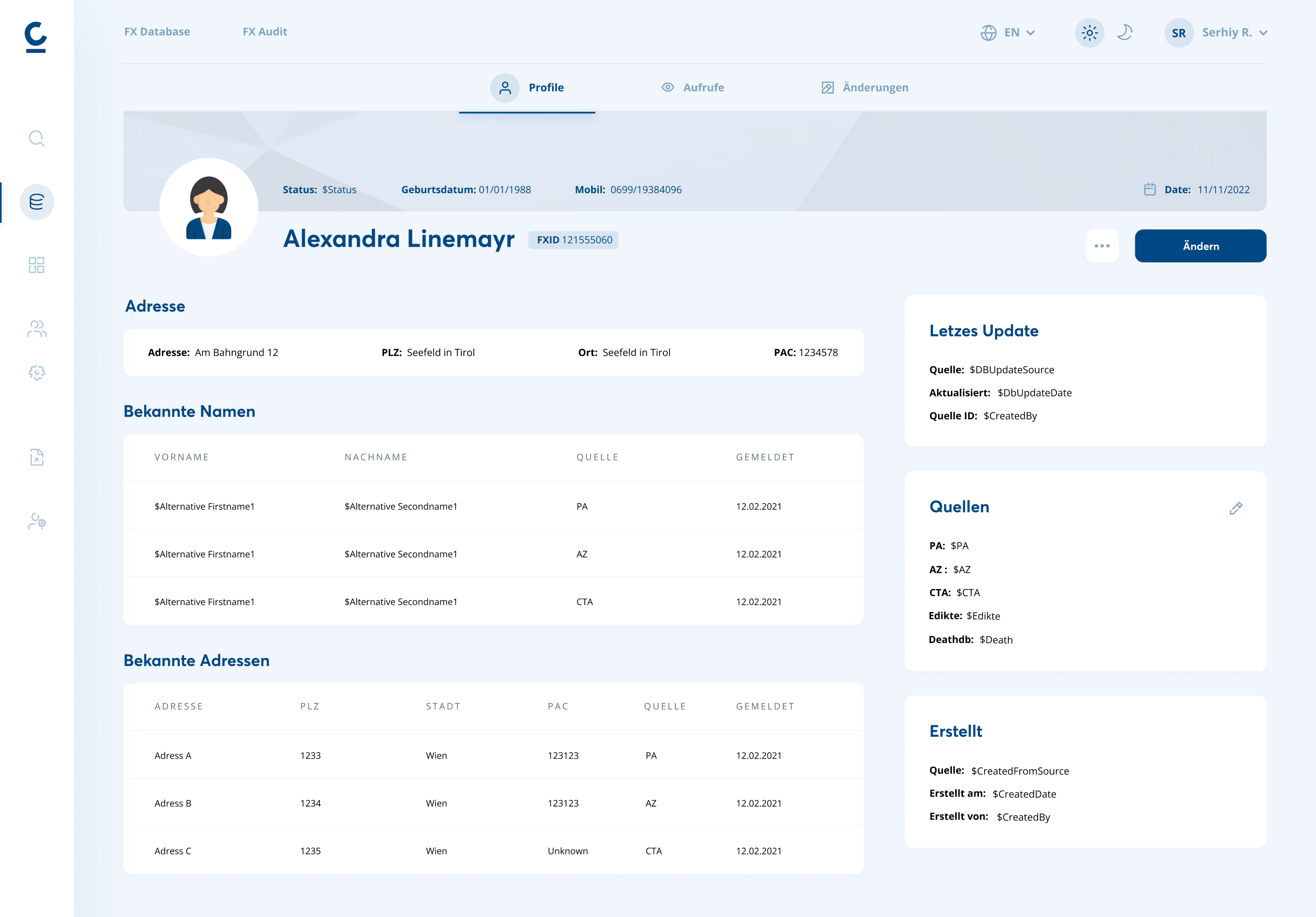 AI-powered financial risk analysis dashboard
